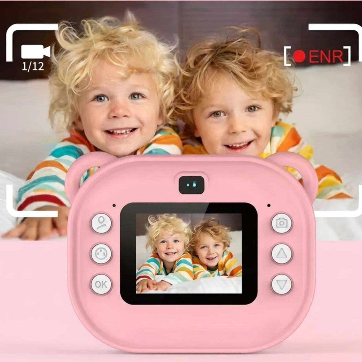Appareil Photo Instantané Enfant avec Impression Thermique