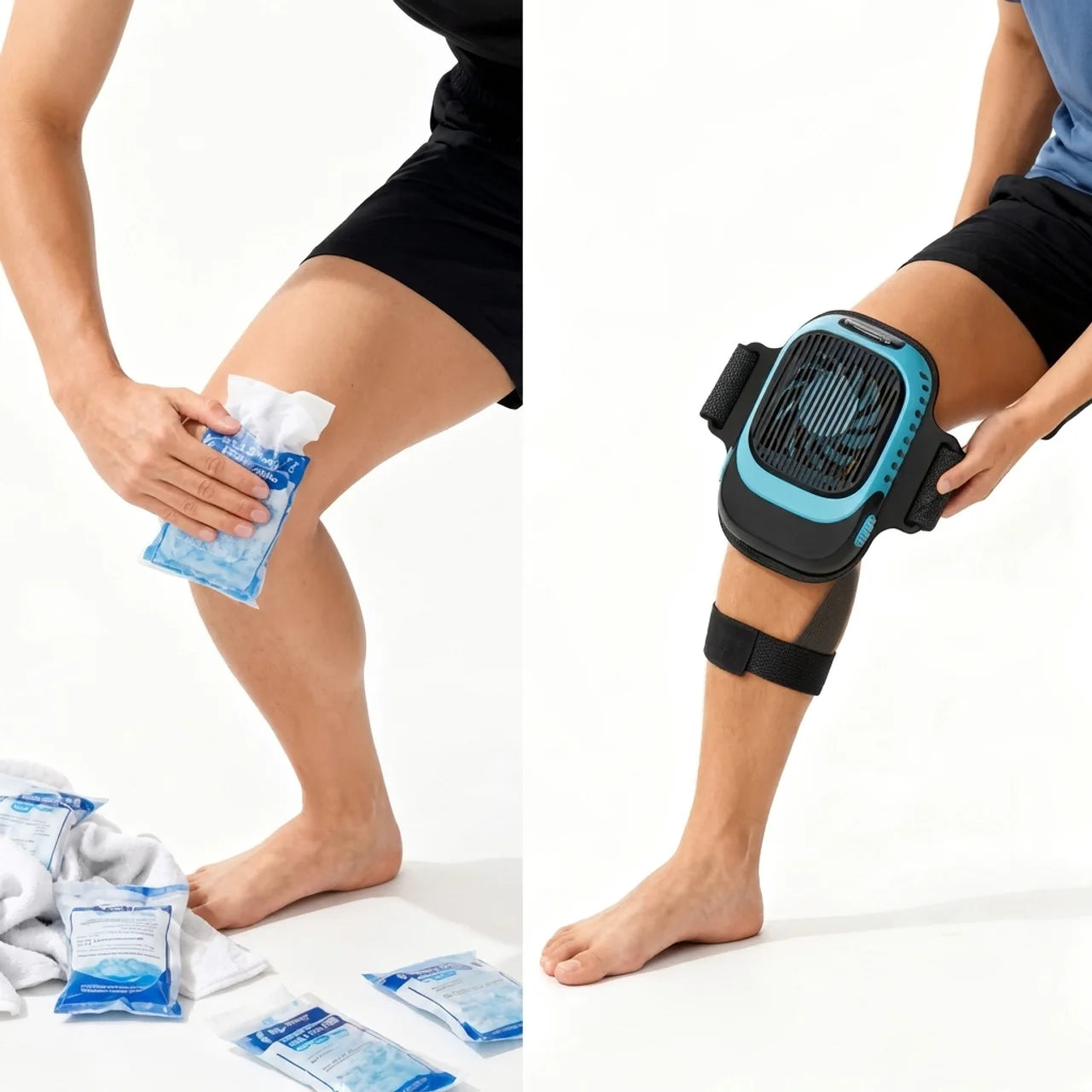 Appareil de Thérapie Chaud & Froid 2 en 1 Soulagement Musculaire Portable