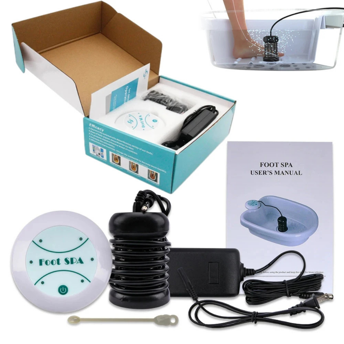 Bain de Pieds Ionique Detox & Relaxation