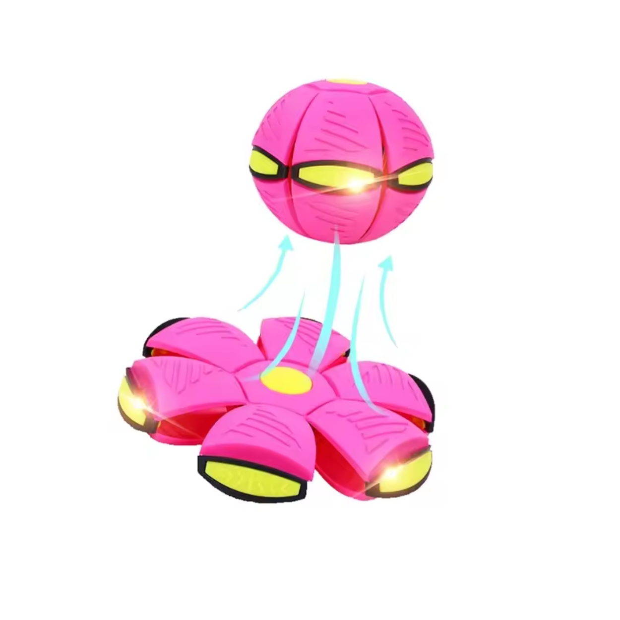 Balle Magique UFO 2 en 1 Ballon & Frisbee Déformable