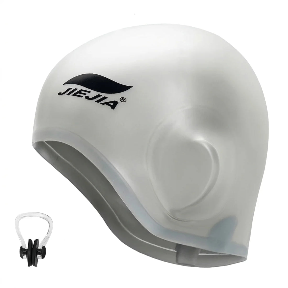 Bonnet de Bain en Silicone Ultra-Doux Étanche avec Protection des Oreilles