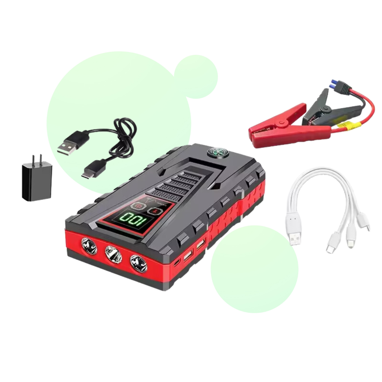Booster de Batterie Démarreur de voiture