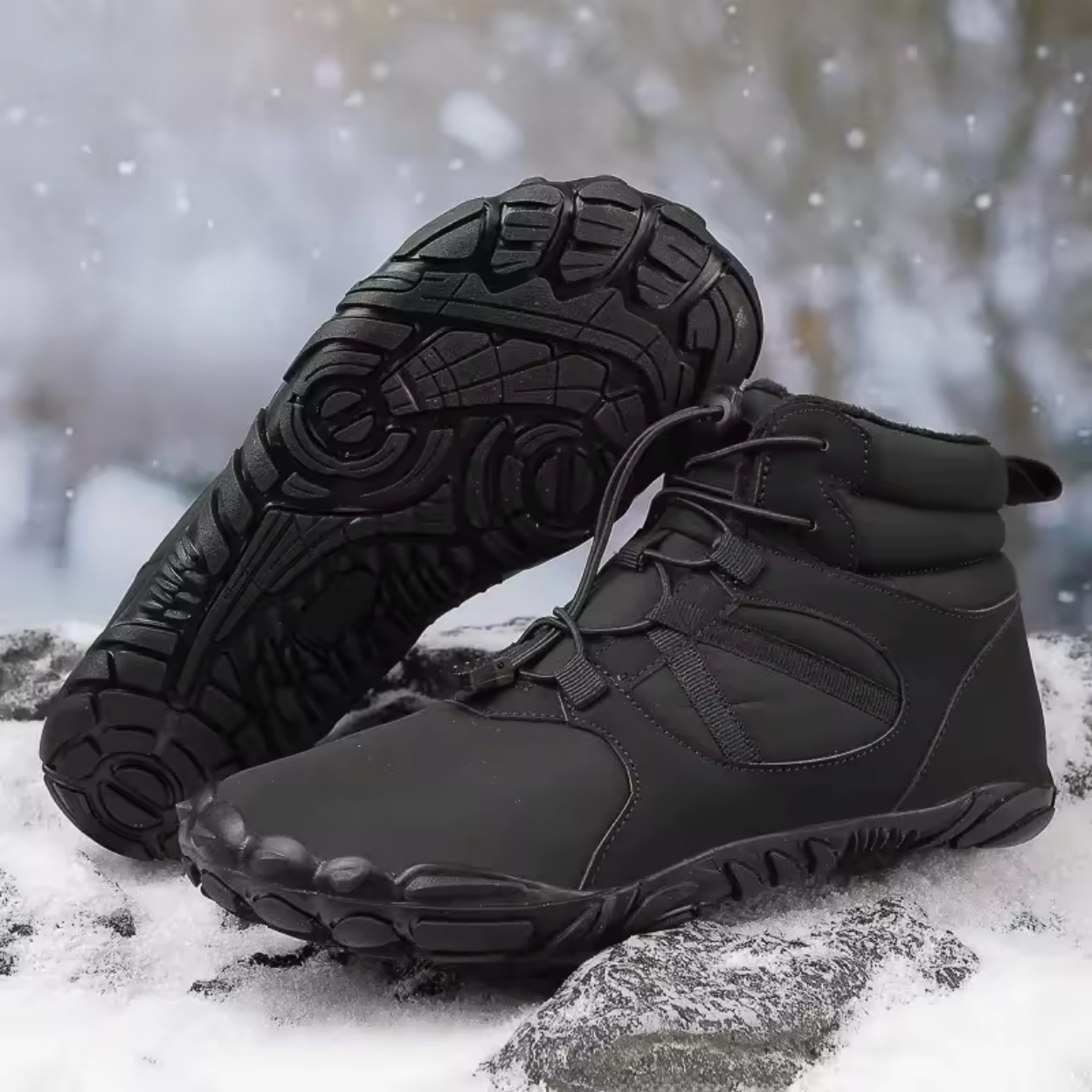 Bottes Antidérapantes d’Hiver Imperméables Unisexe