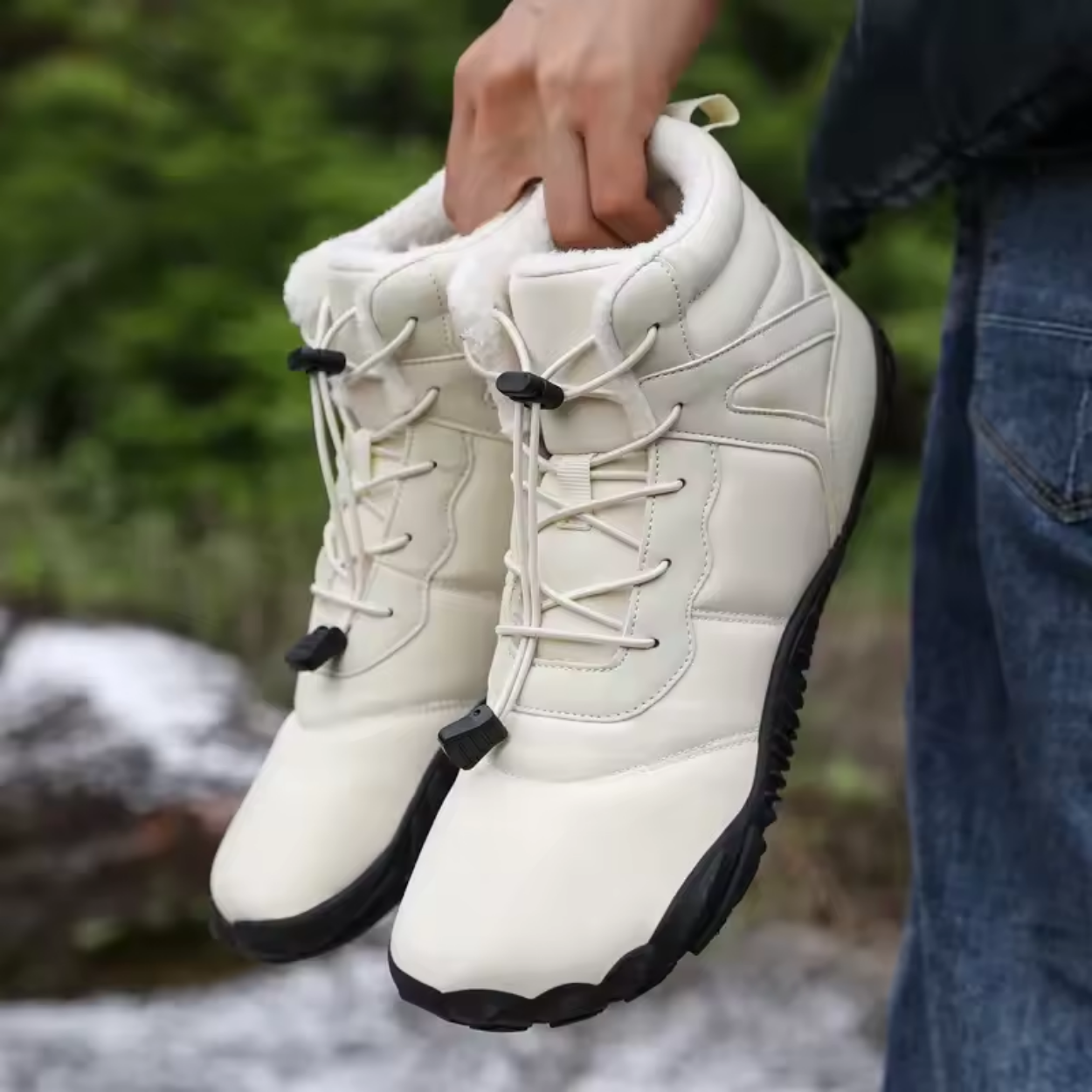 Bottes Antidérapantes d’Hiver Imperméables Unisexe