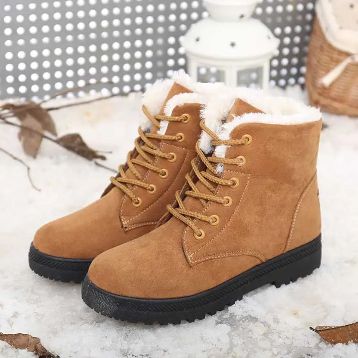 Bottes Hiver Chaudes & Confortables Style Urbain et Cocooning