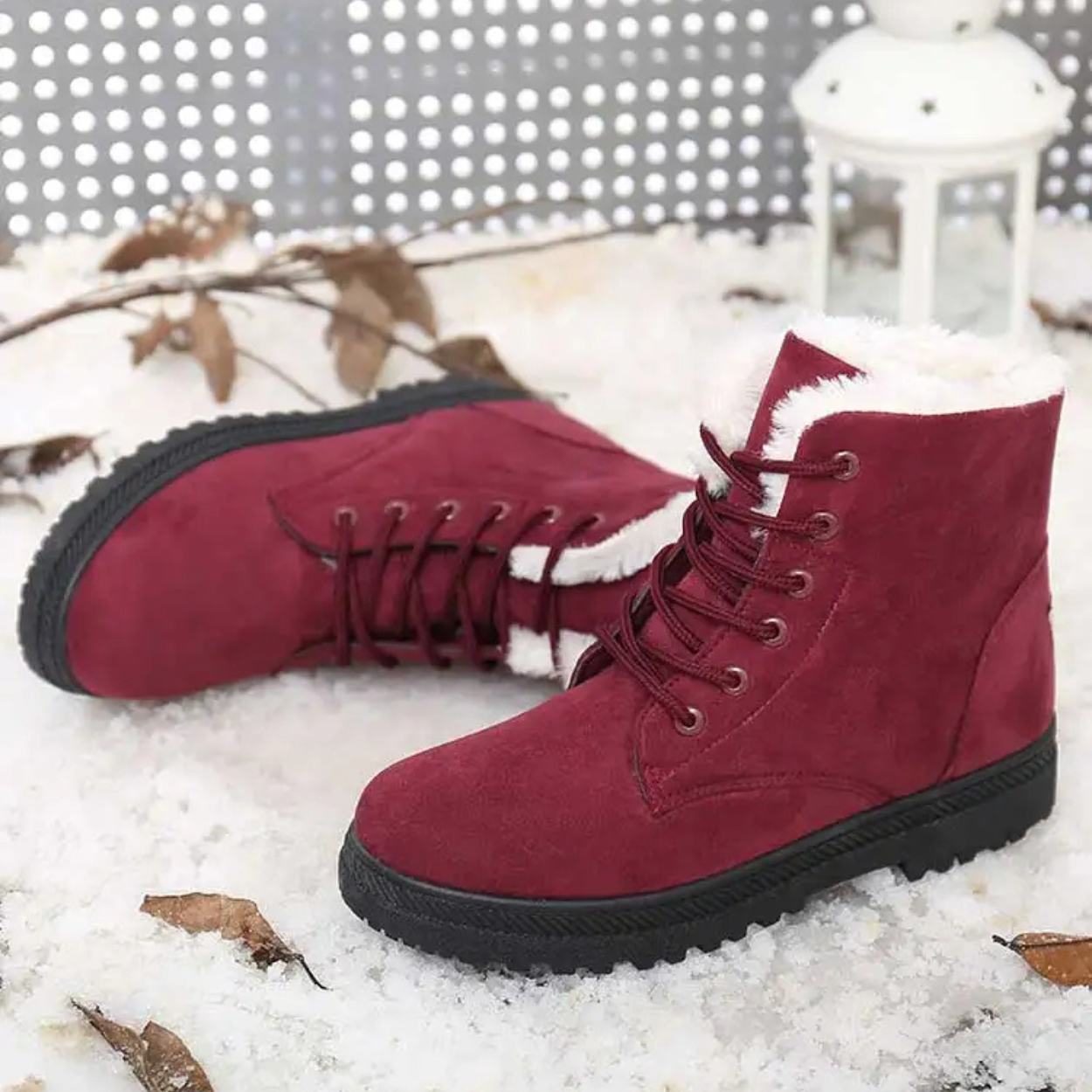 Bottes Hiver Chaudes & Confortables Style Urbain et Cocooning