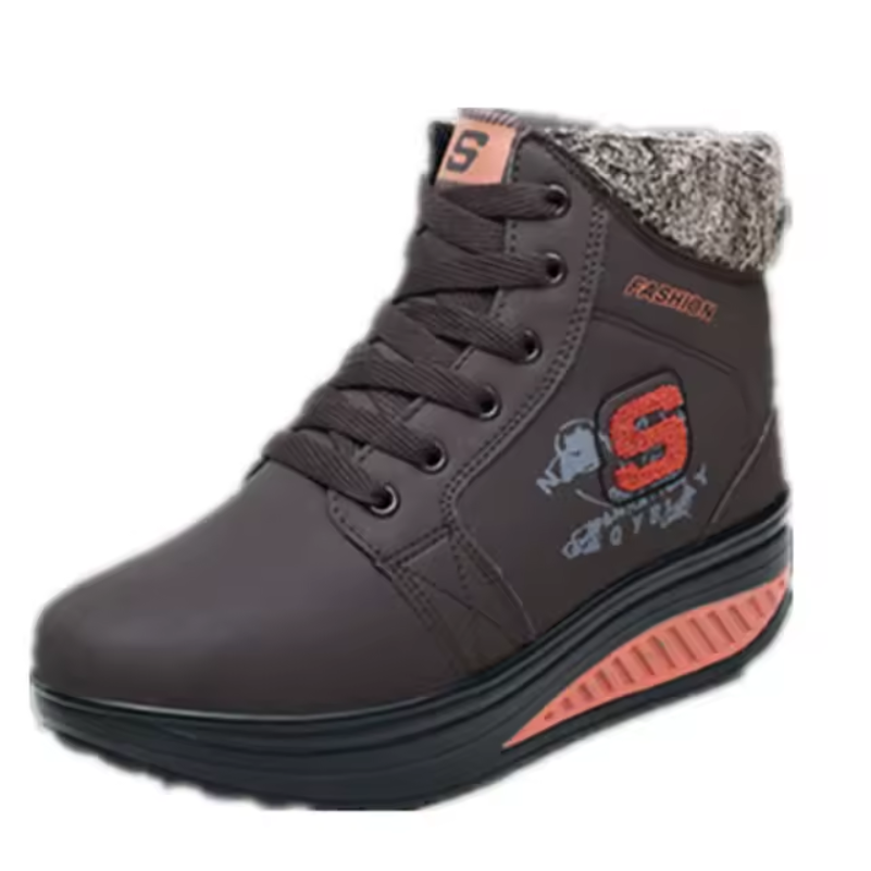 Bottes Hiver Chaudes Style Urbain & Semelle Antidérapante