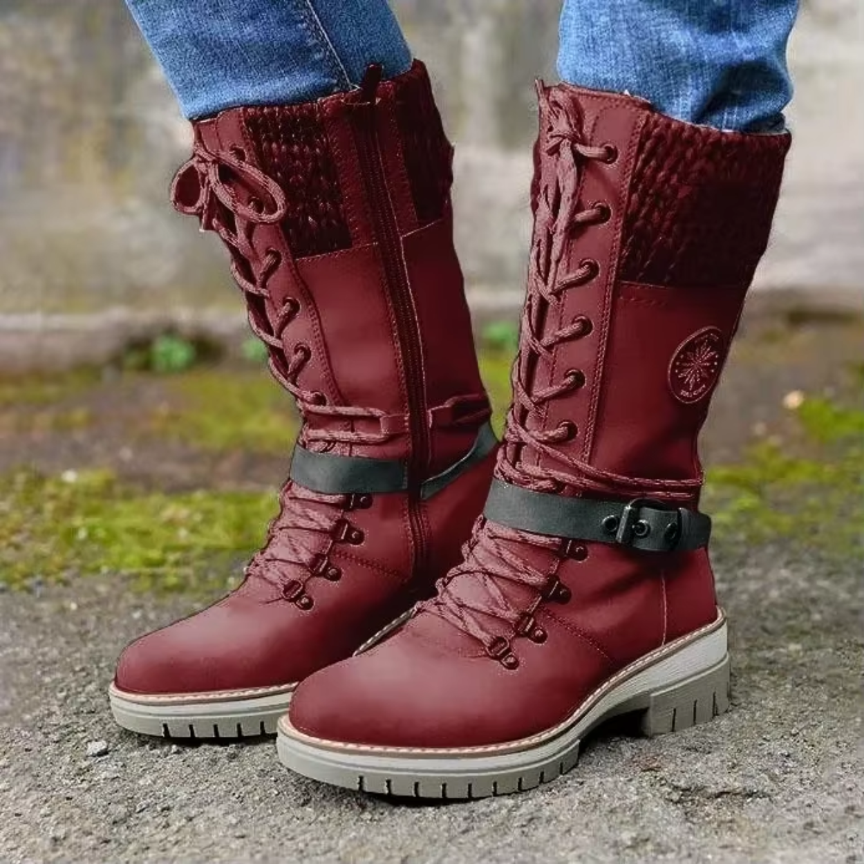 Bottes Hiver Mi Mollet Imperméables
