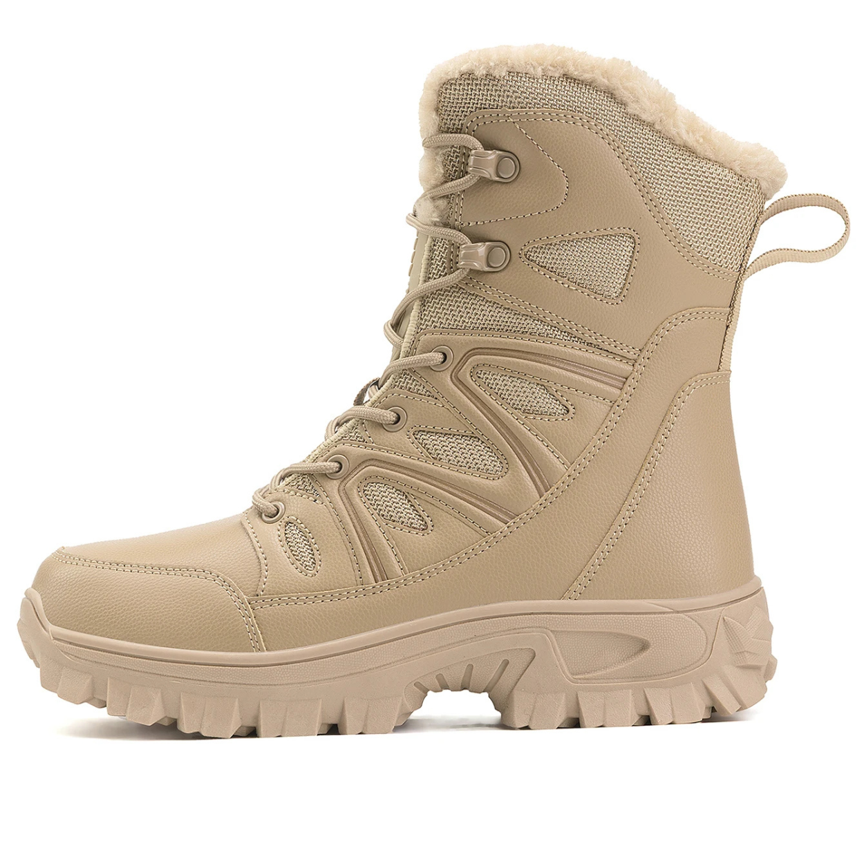 Bottes Militaires Hiver Imperméables Chaudes & Antidérapantes