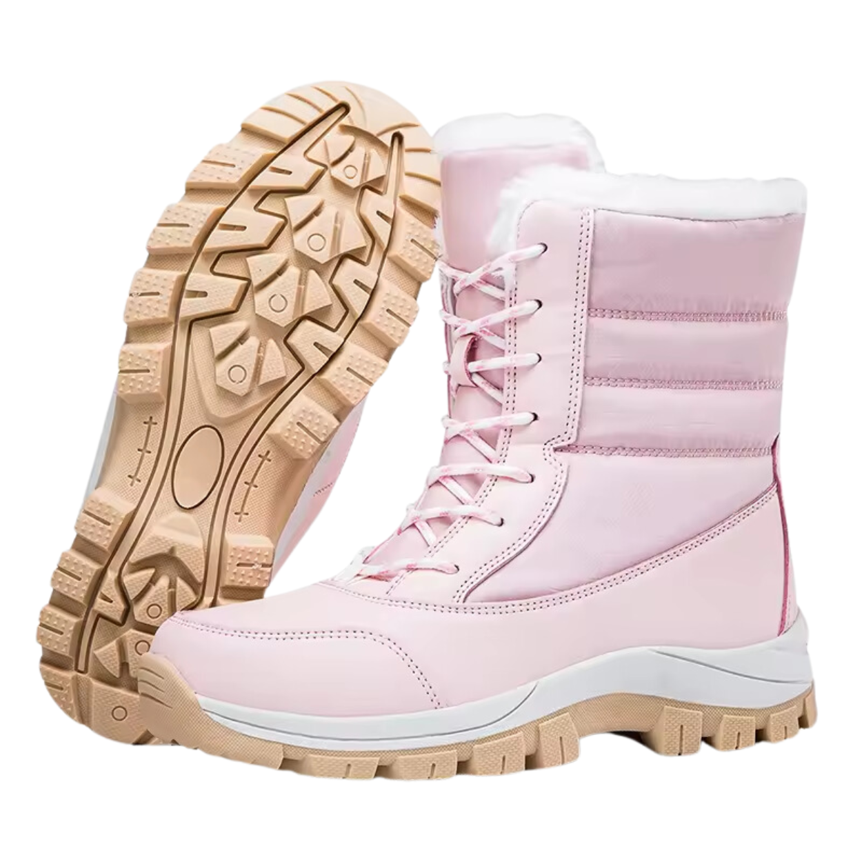Bottes Neige Mi-Mollet Chaleur Tout Hiver