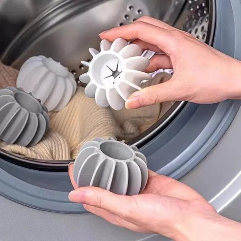 Boules de Lavage Anti Poils Réutilisables en Silicone