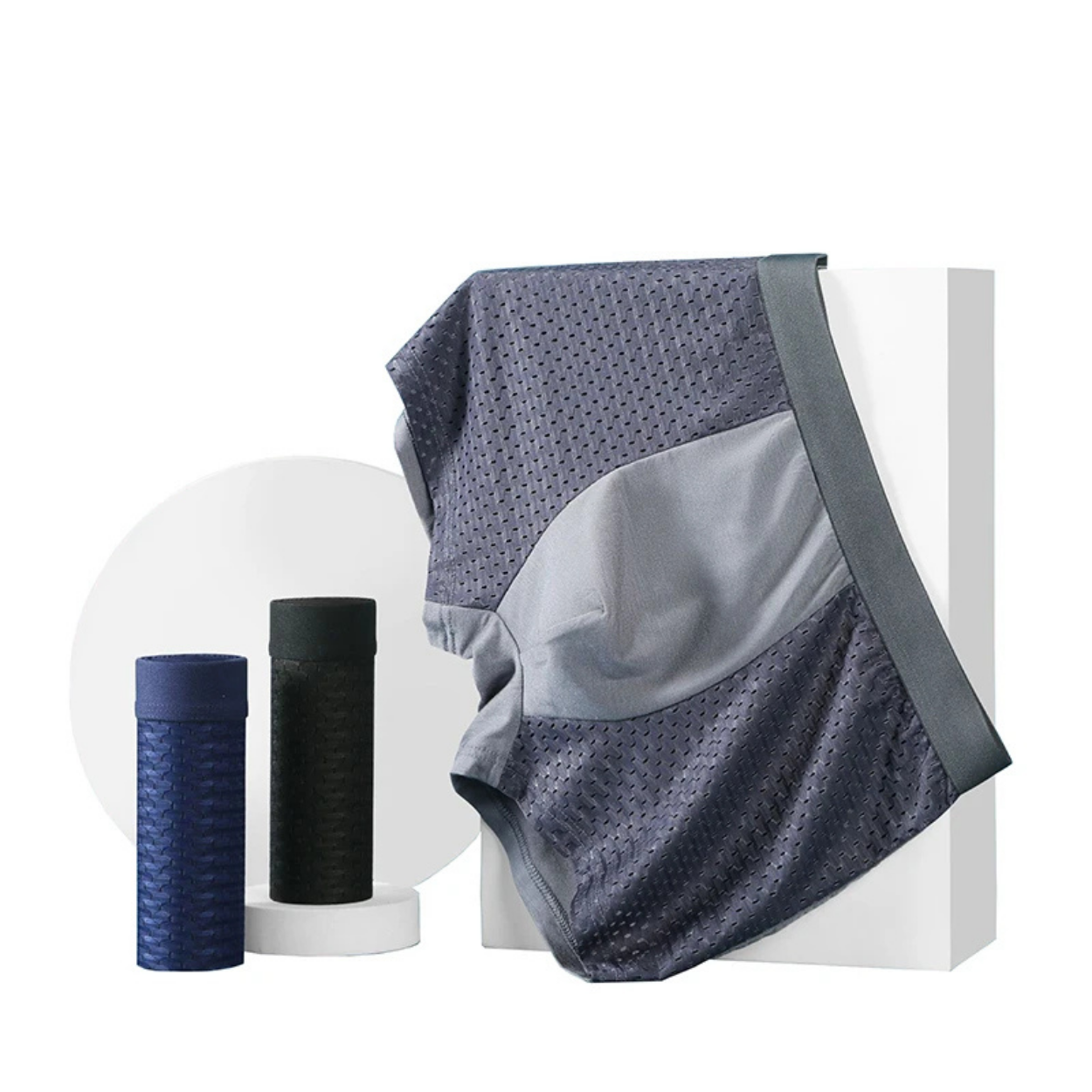 Boxers Respirants Ice Silk Lot de 8 Légèreté et Fraîcheur Quotidienne