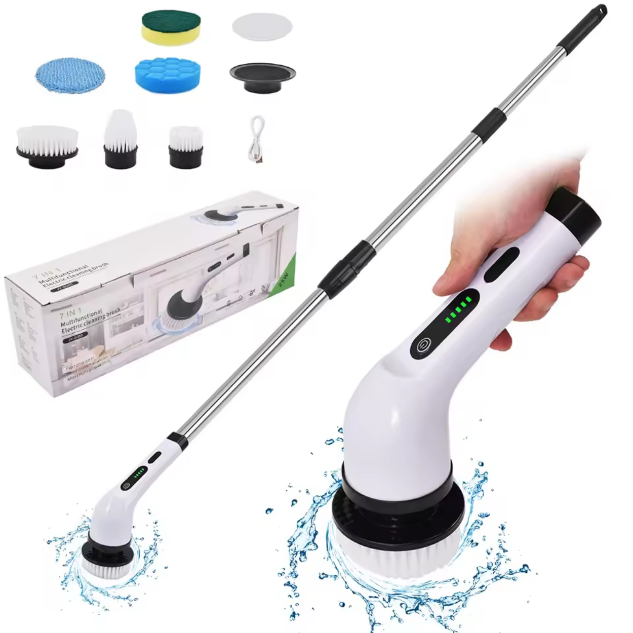 Brosse de Nettoyage Électrique 9 en 1