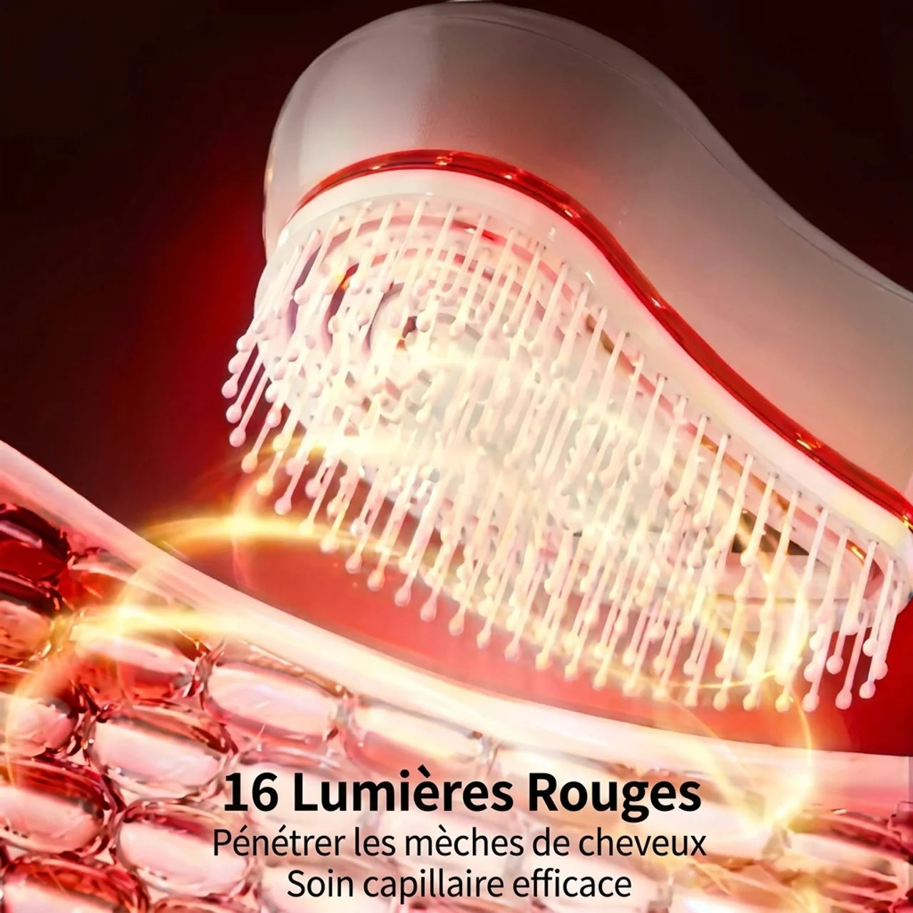 Brosse de Massage Capillaire Électrique Nouvelle Génération Anti-Chute