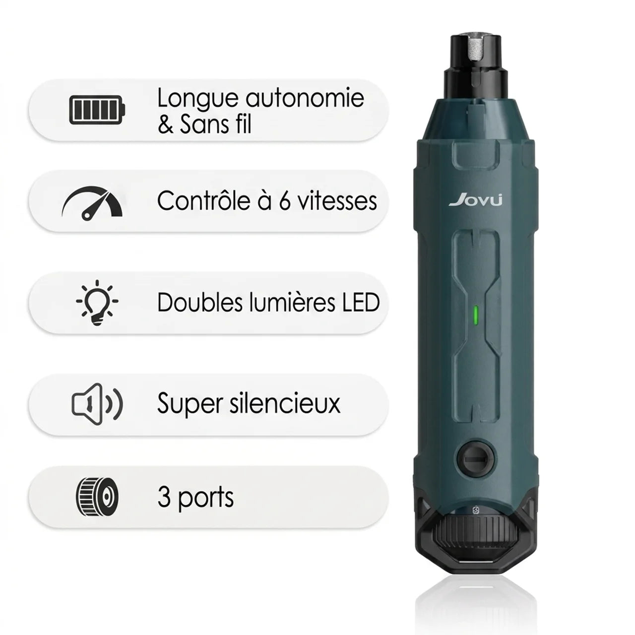 Broyeur d’Ongles Électrique Pour Chien