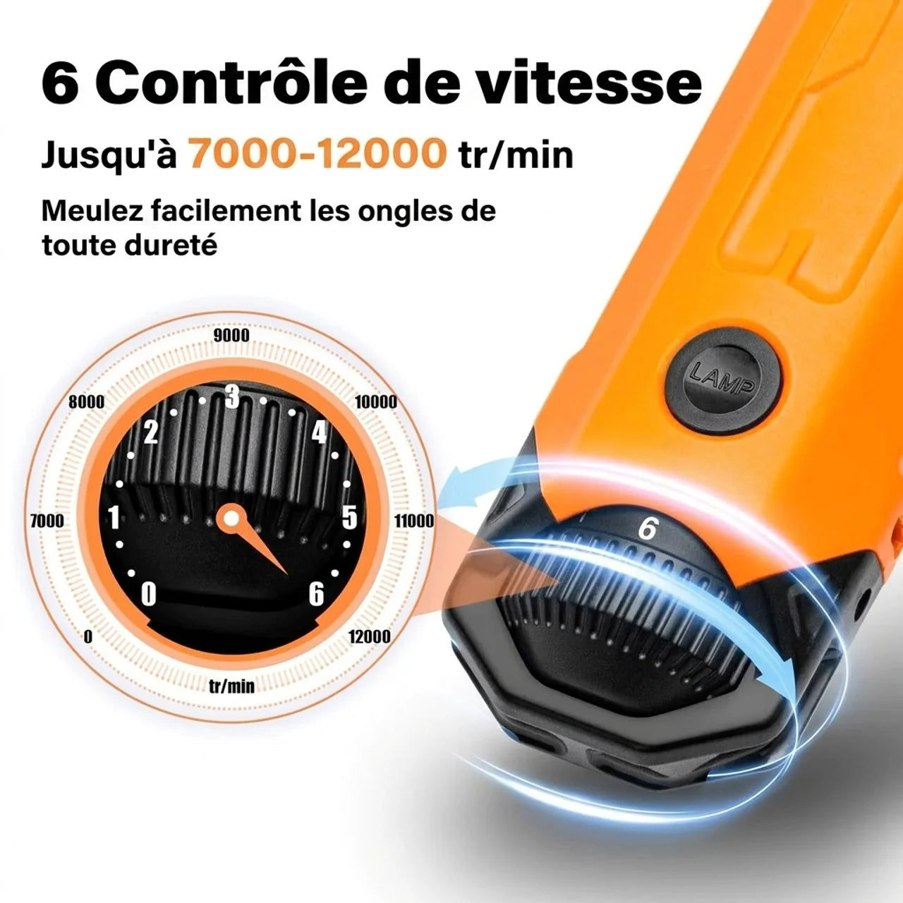 Broyeur d’Ongles Électrique Pour Chien