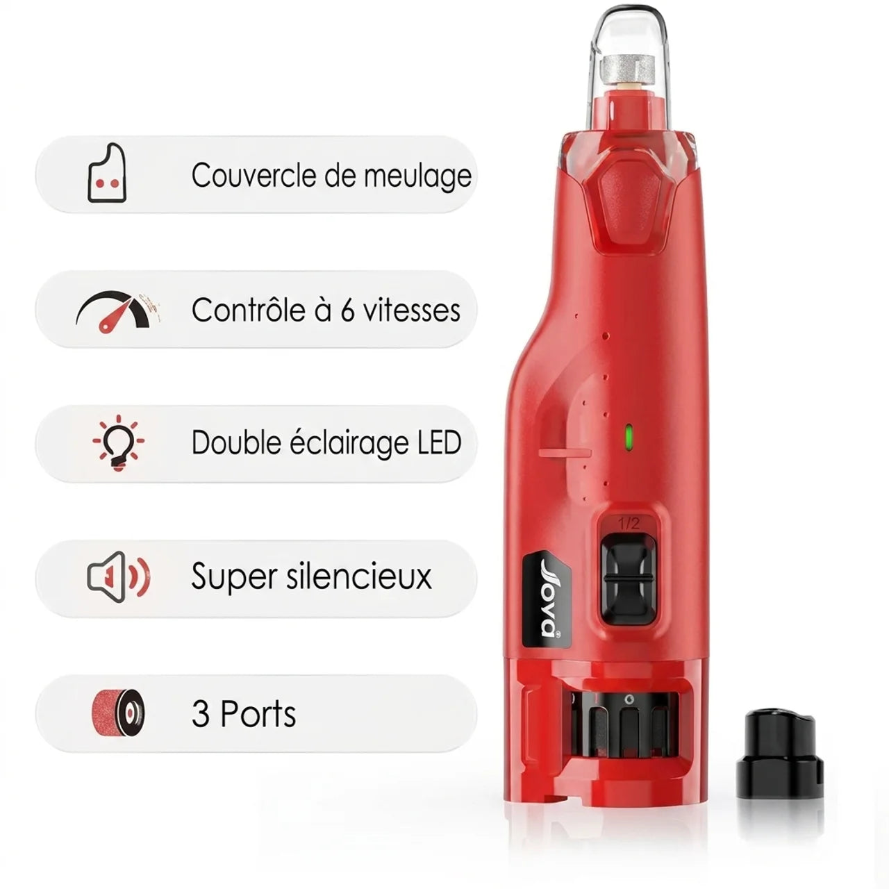 Broyeur d’Ongles Électrique Pour Chien et Chat