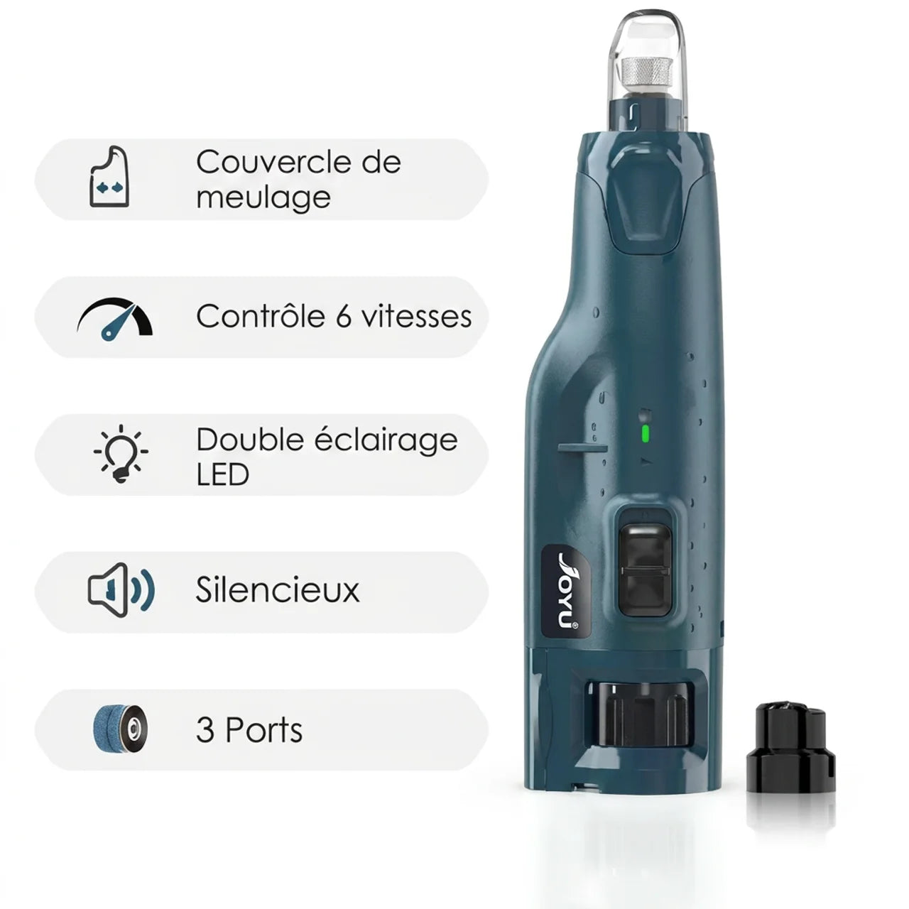 Broyeur d’Ongles Électrique Pour Chien et Chat