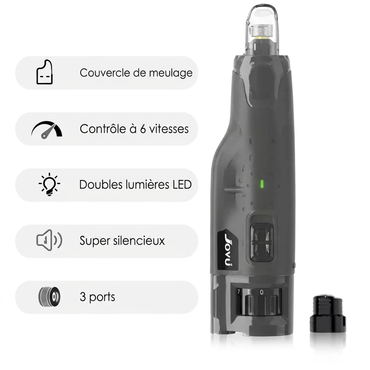 Broyeur d’Ongles Électrique Pour Chien et Chat