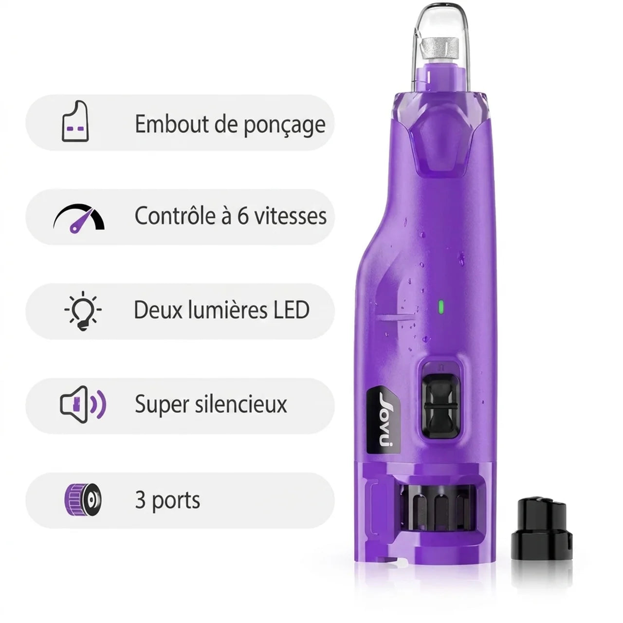 Broyeur d’Ongles Électrique Pour Chien et Chat