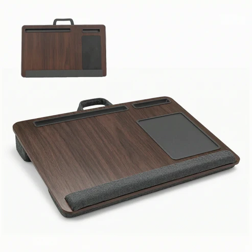 Bureau Support PC Portable pour Lit & Canapé Confort Ergonomique Premium