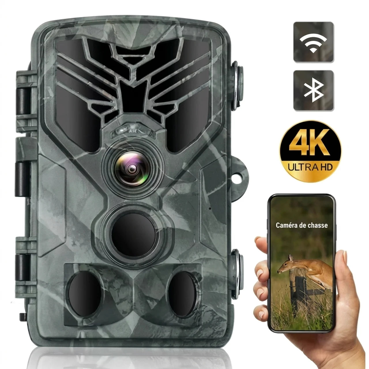 Caméra Chasse 4K WiFi Pro