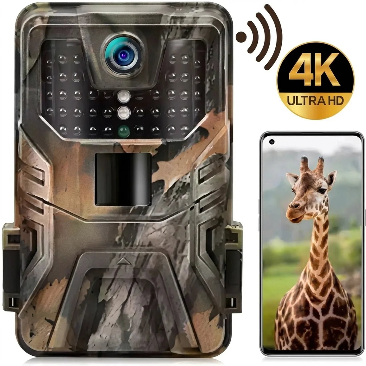 Caméra Chasse 4K WiFi Pro
