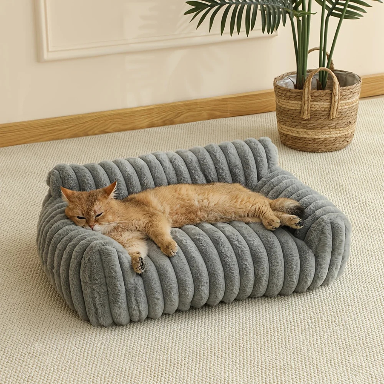 Canapé Orthopédique pour Chat Ultra Moelleux