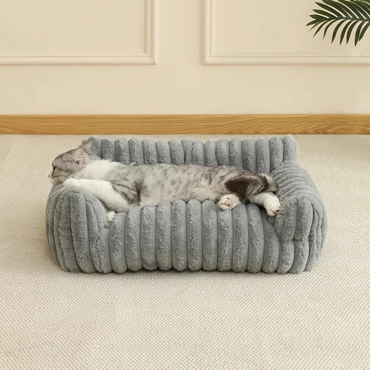 Canapé Orthopédique pour Chat Ultra Moelleux