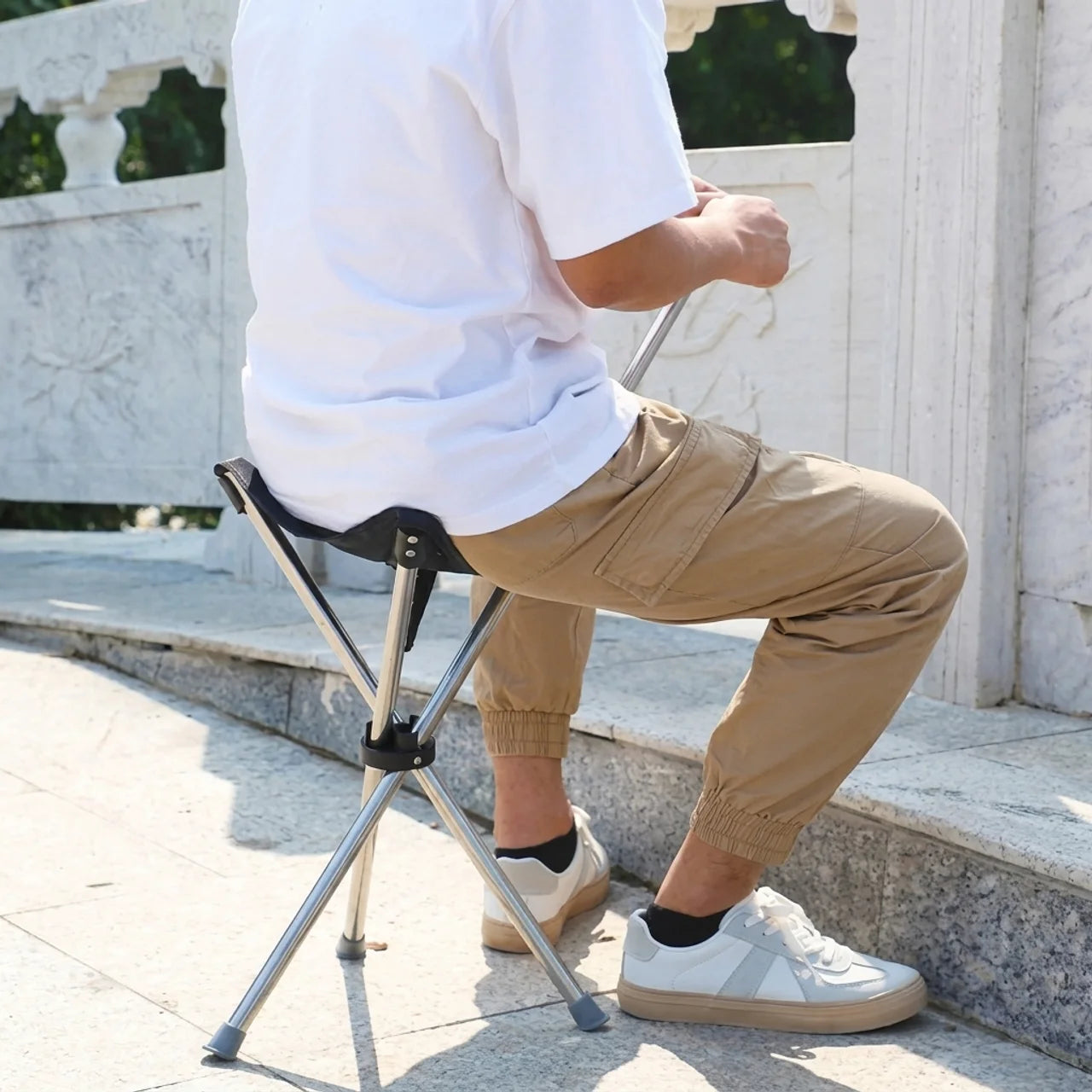 Canne Siège Pliante Ultra Légère