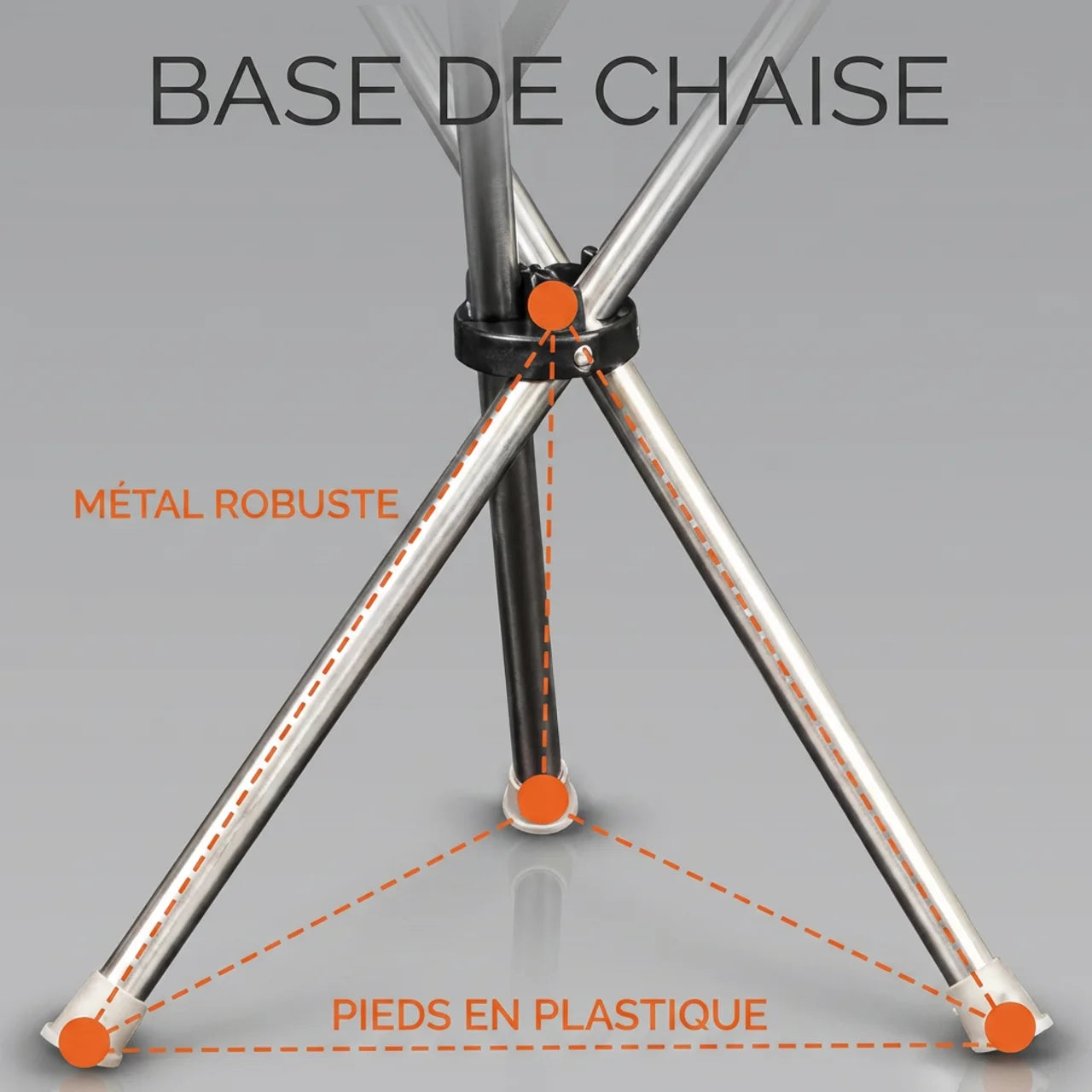 Canne Siège Pliante Ultra Légère
