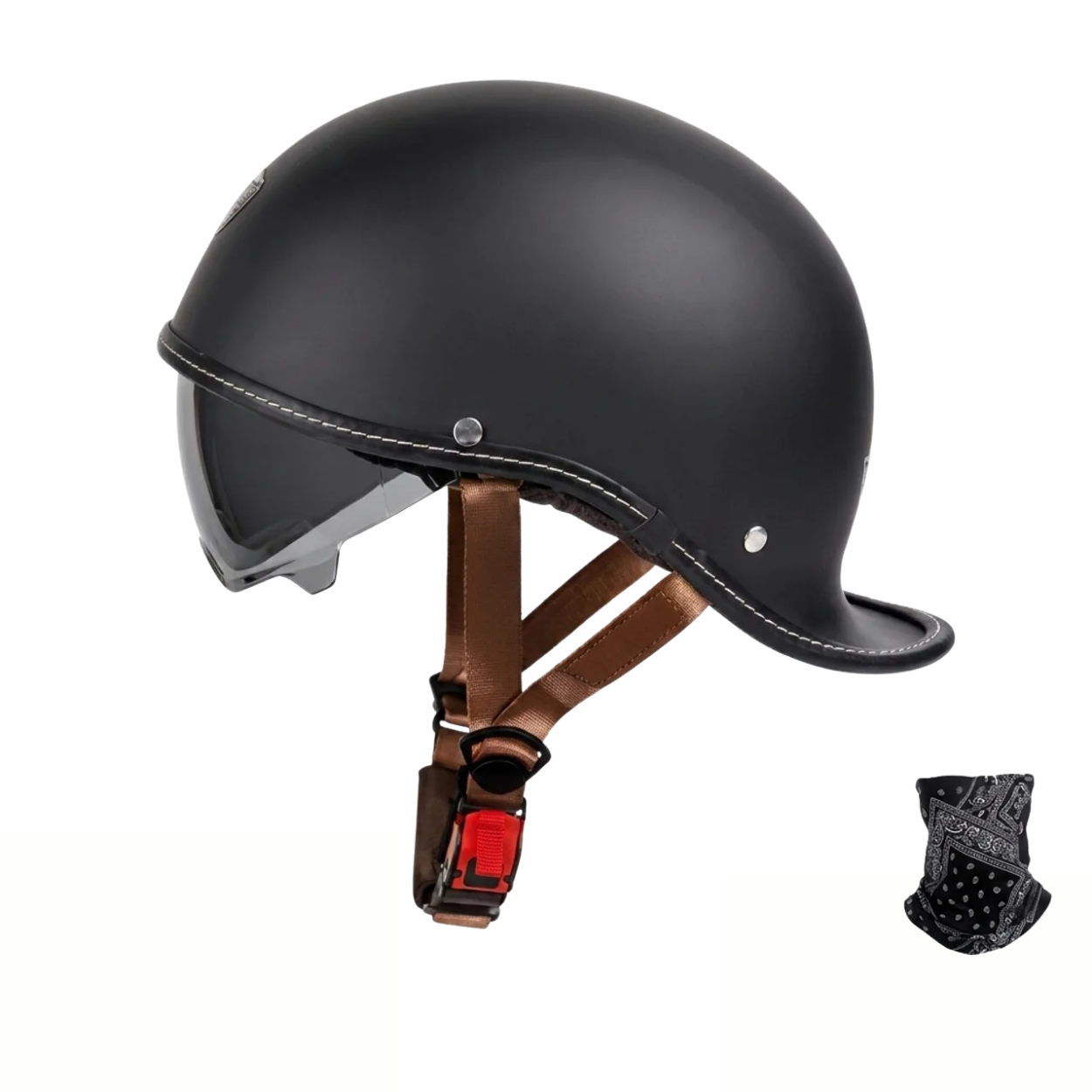Casque Moto Vintage Style Custom Biker