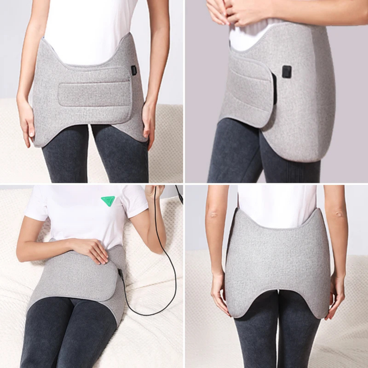 Ceinture Chauffante Infrarouge & Massage Vibrant