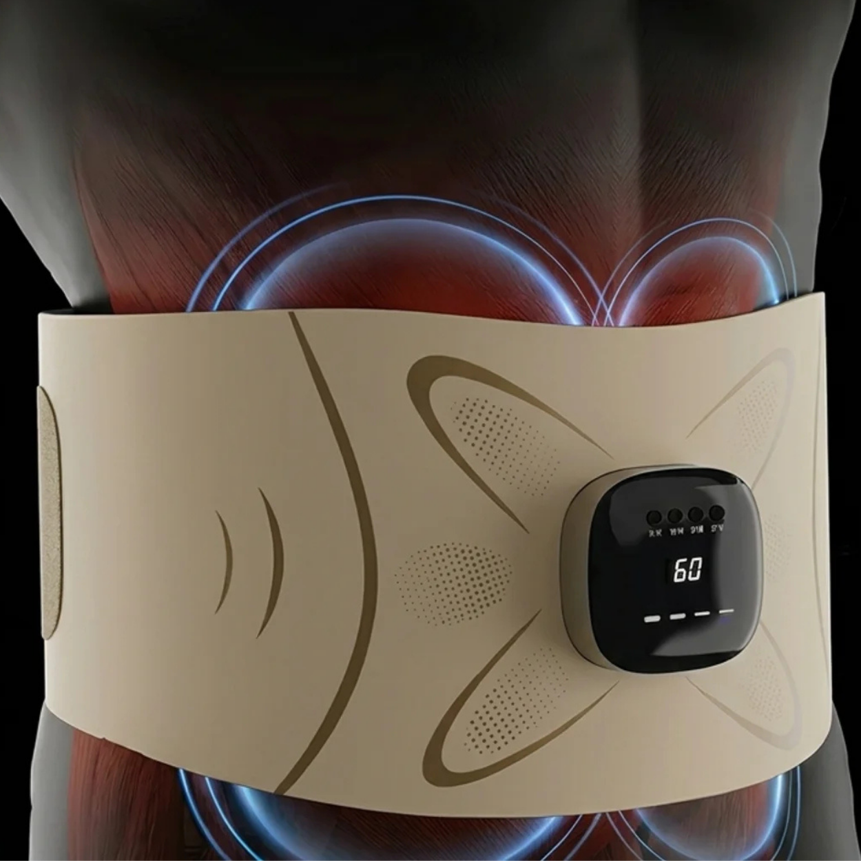 Ceinture EMS Chauffante Ventre Plat