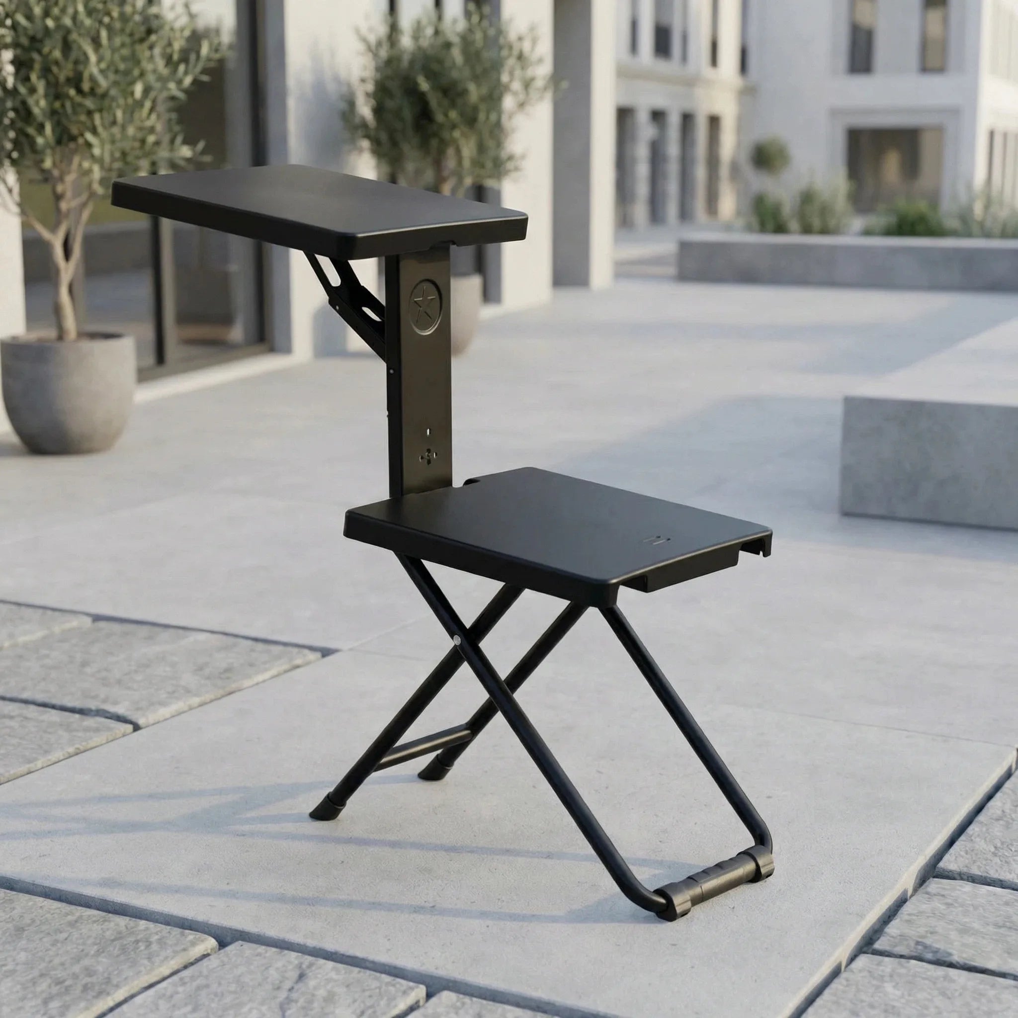 Chaise Pliante 2 en 1 Table