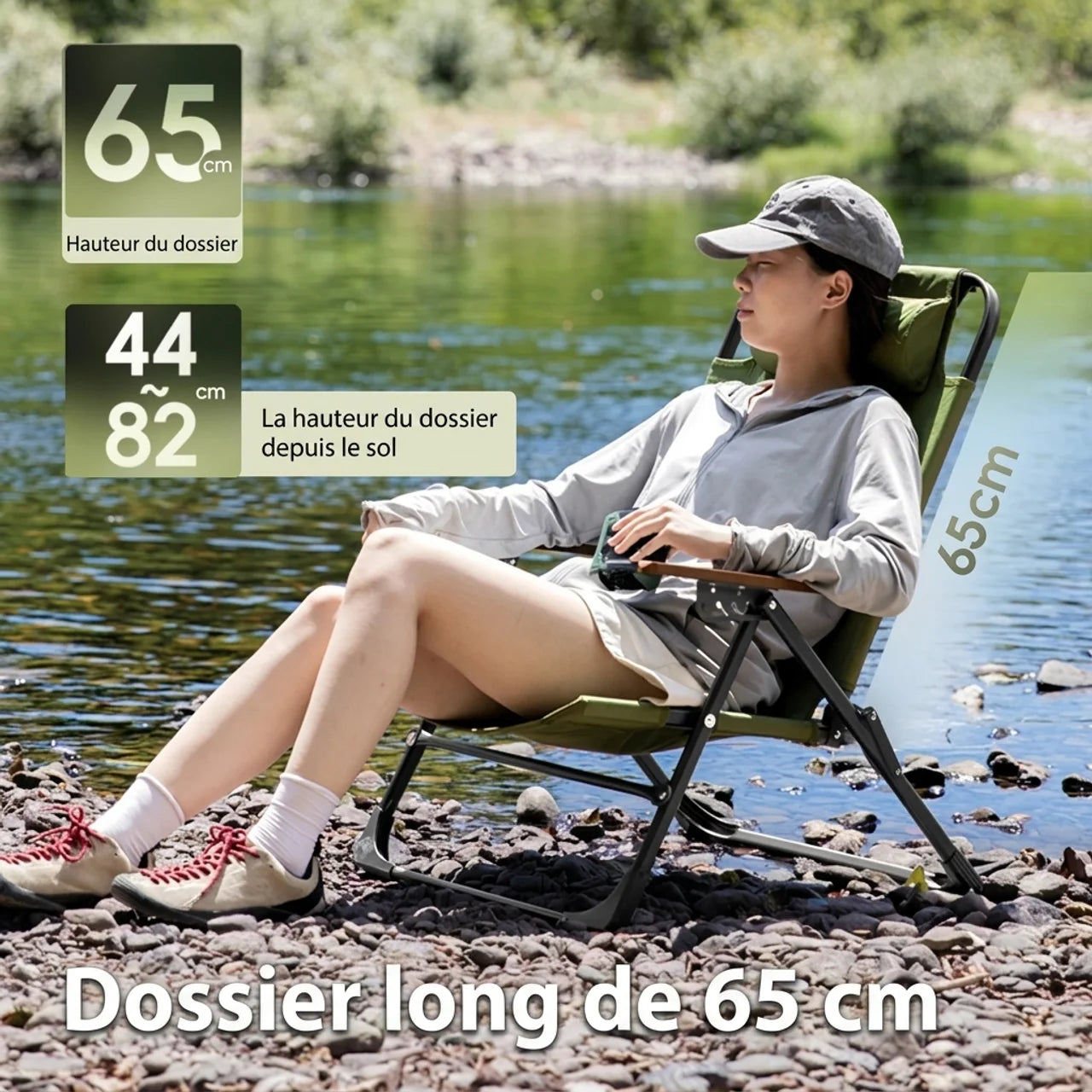 Chaise Camping Pliable Confort