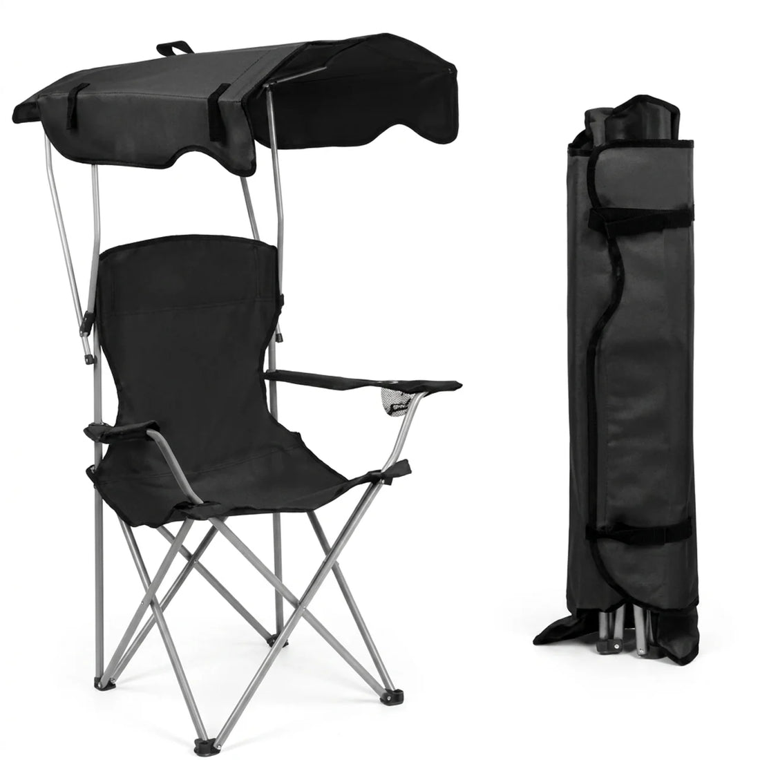 Chaise Pliante Pare-Soleil Camping