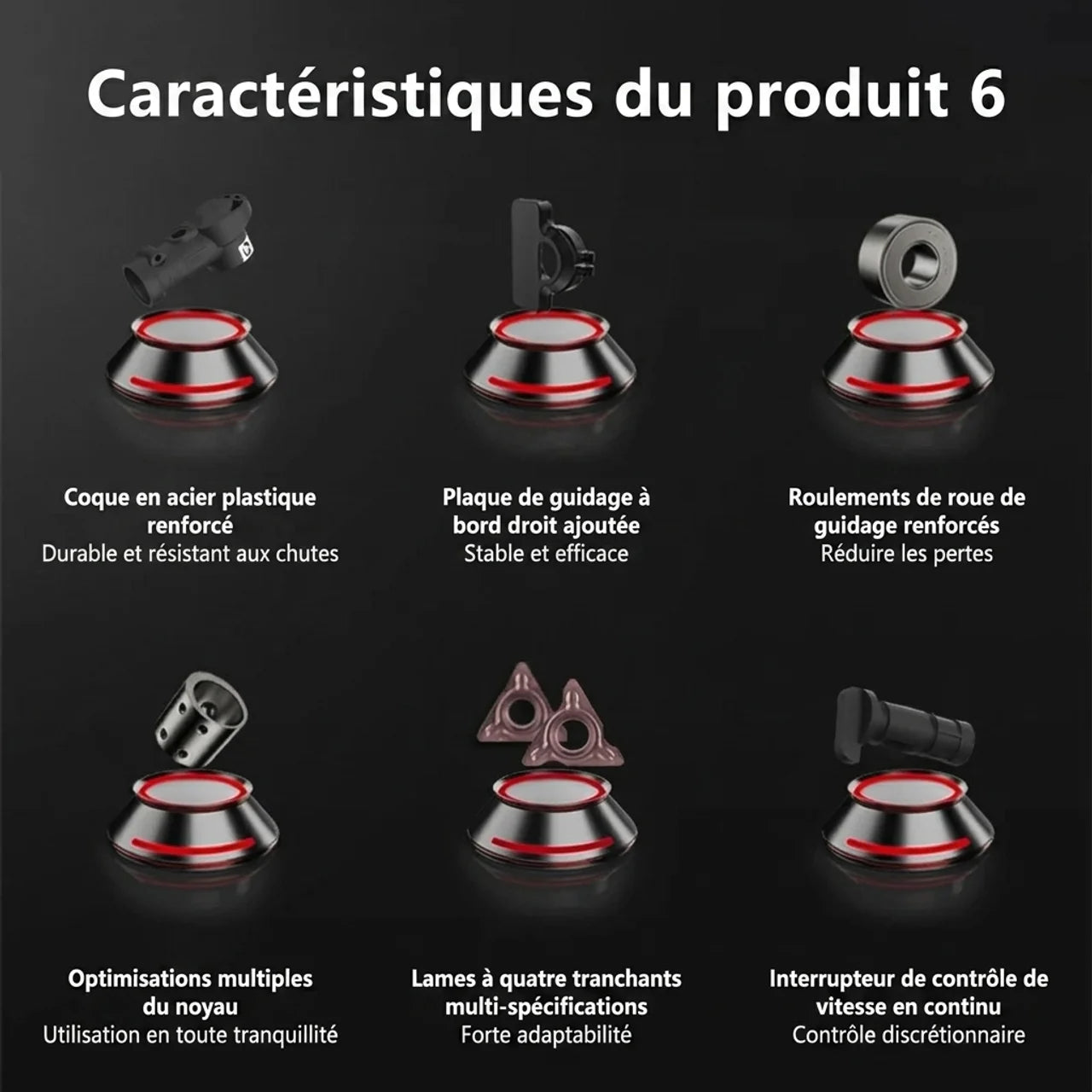 Chanfreineuse Pneumatique 45° Métal