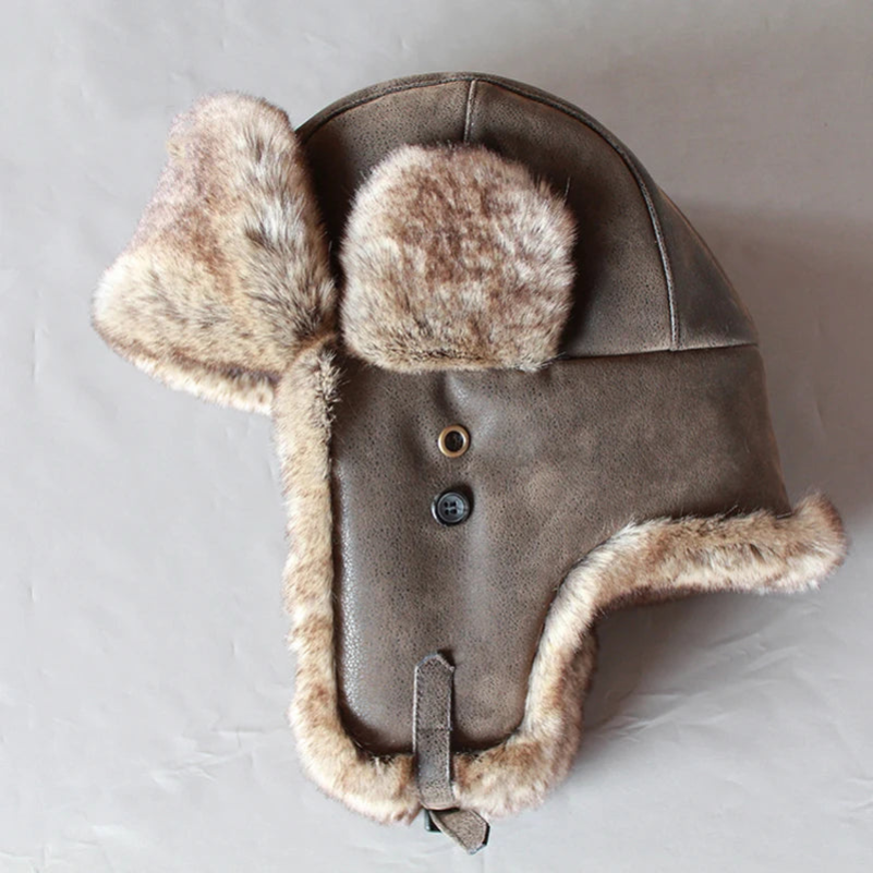 Chapka d’Hiver Chaude avec Oreillettes