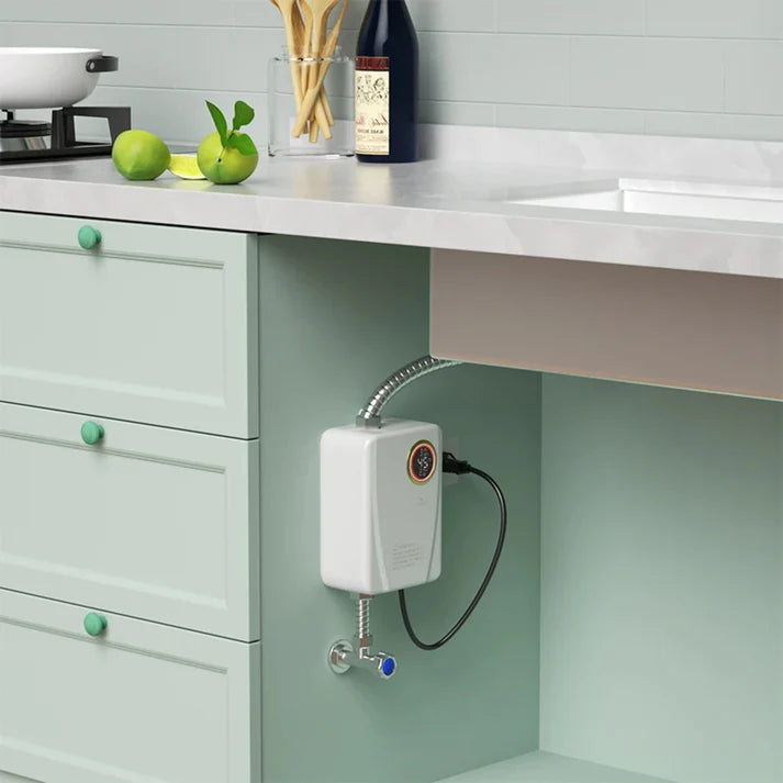 Chauffe-Eau Électrique Instantané Mural avec Écran LCD