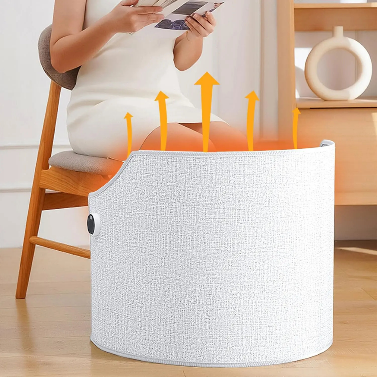 Chauffe-Jambes Électrique Intelligent 360°
