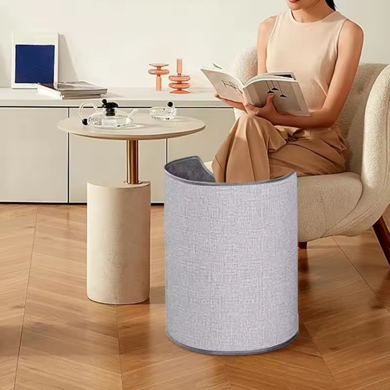 Chauffe-Jambes Électrique Intelligent 360°
