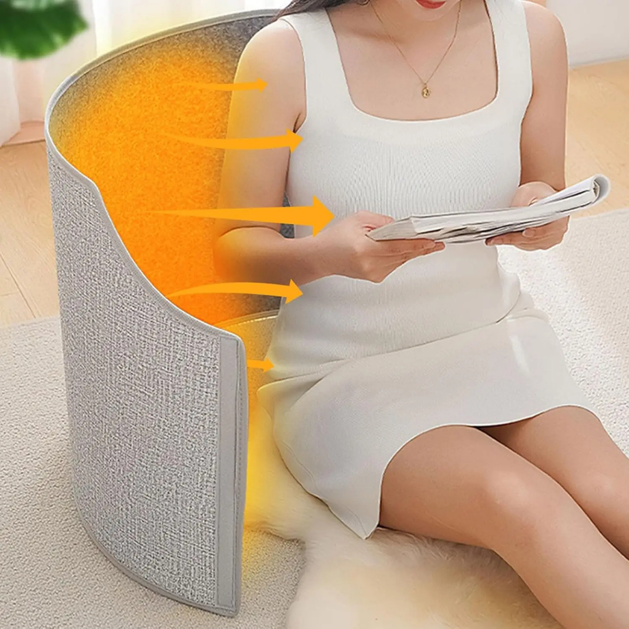 Chauffe-Jambes Électrique Intelligent 360°
