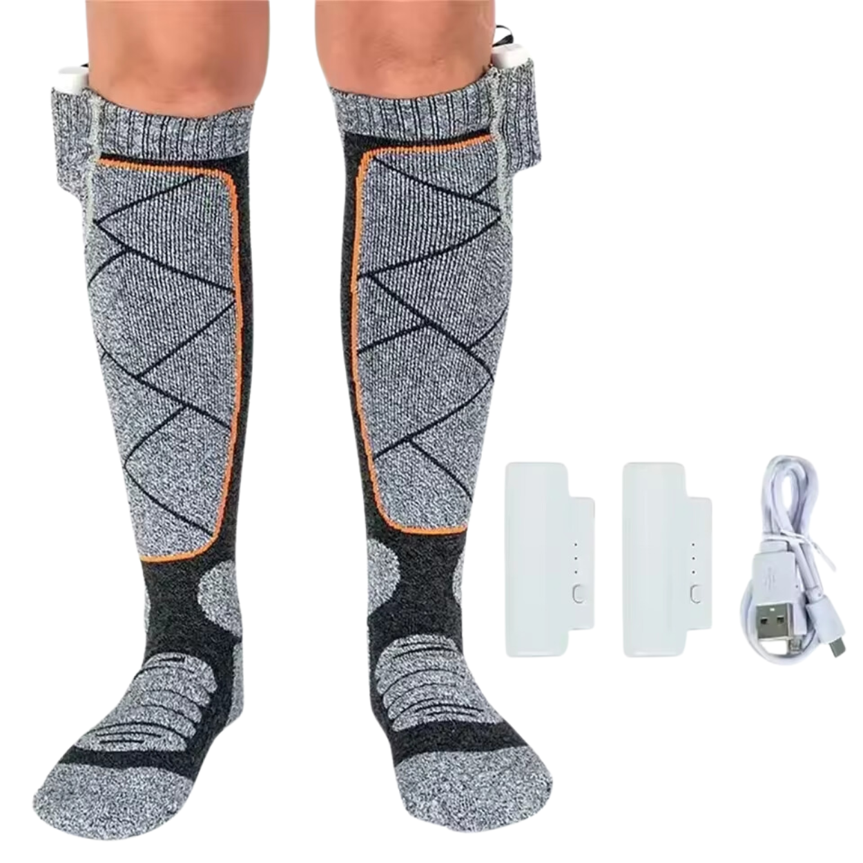 Chaussettes Chauffantes Haute Performance
