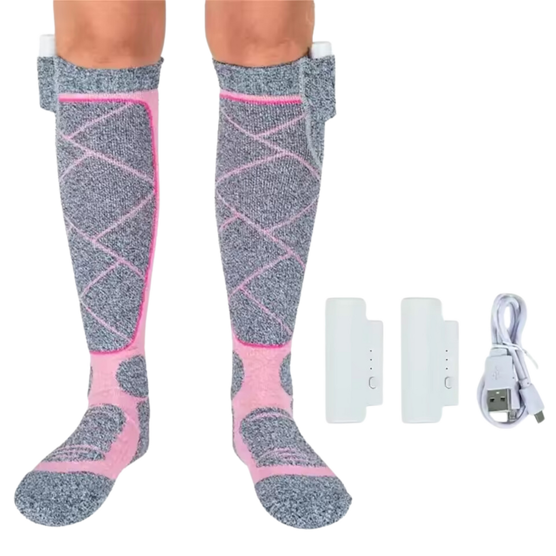 Chaussettes Chauffantes Haute Performance