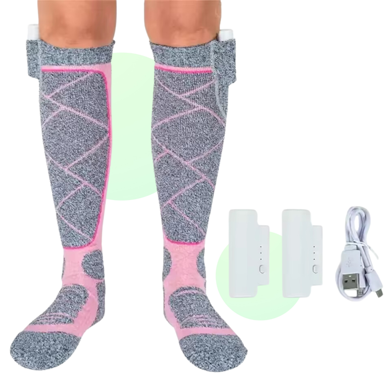 Chaussettes Chauffantes Haute Performance