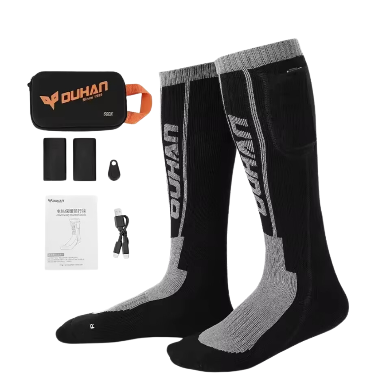 Chaussettes Chauffantes Télécommande Moto