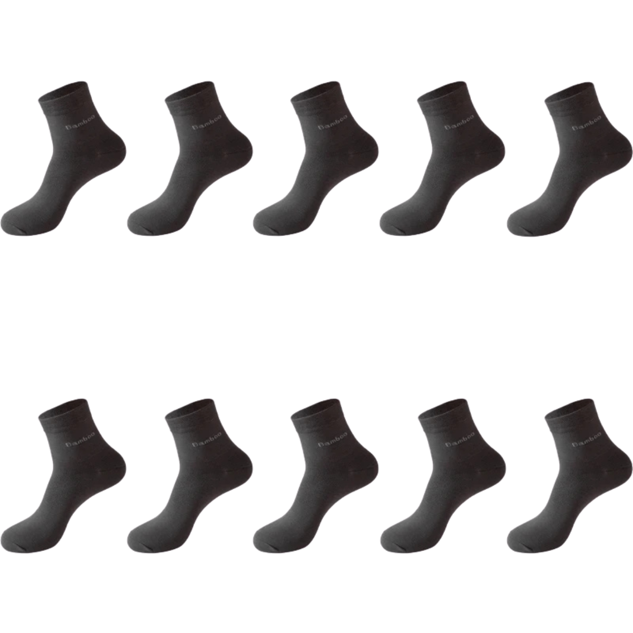 Chaussettes Homme en Fibre de Bambou Antibactériennes