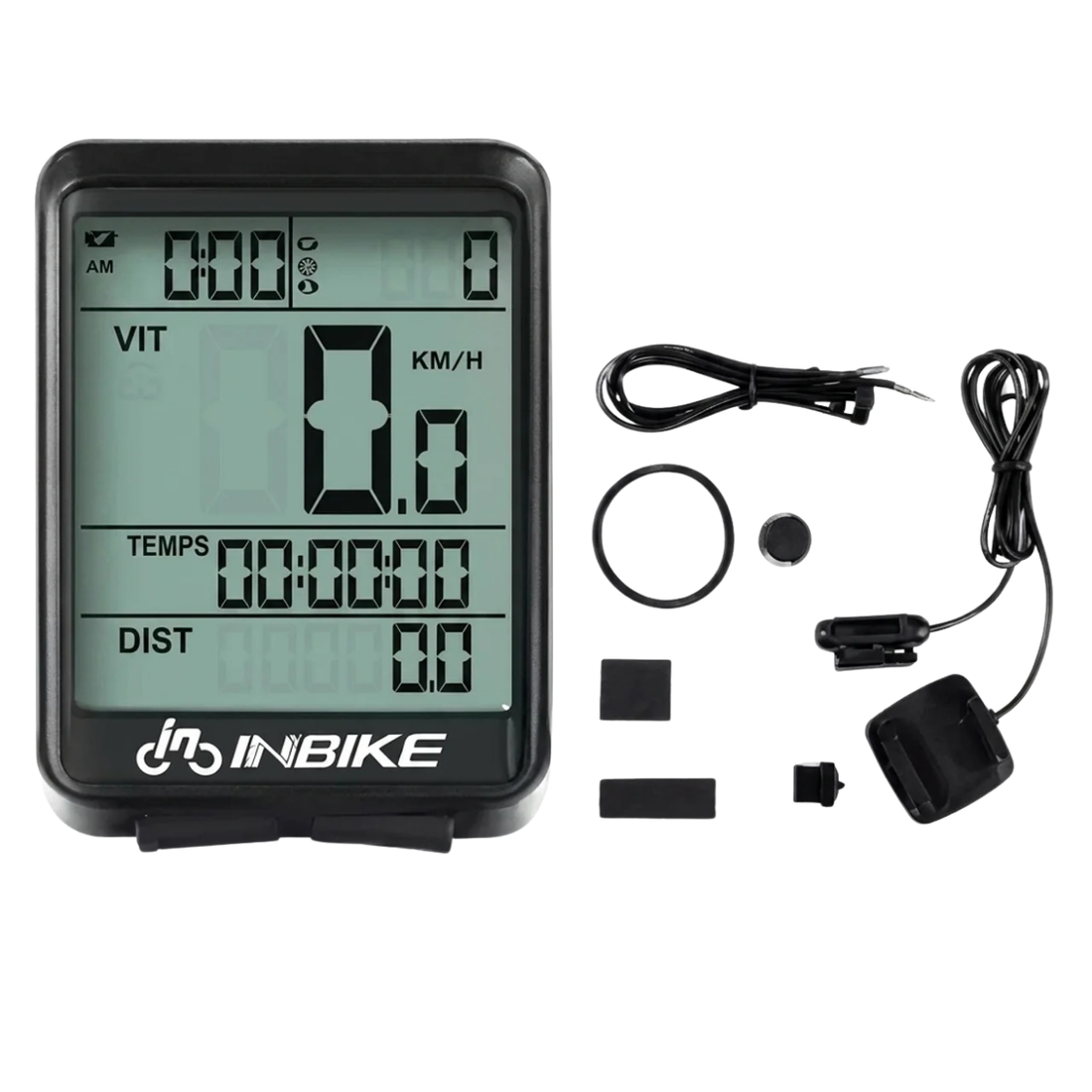 Compteur de Vélo Étanche Sans Fil et Filaire pour VTT