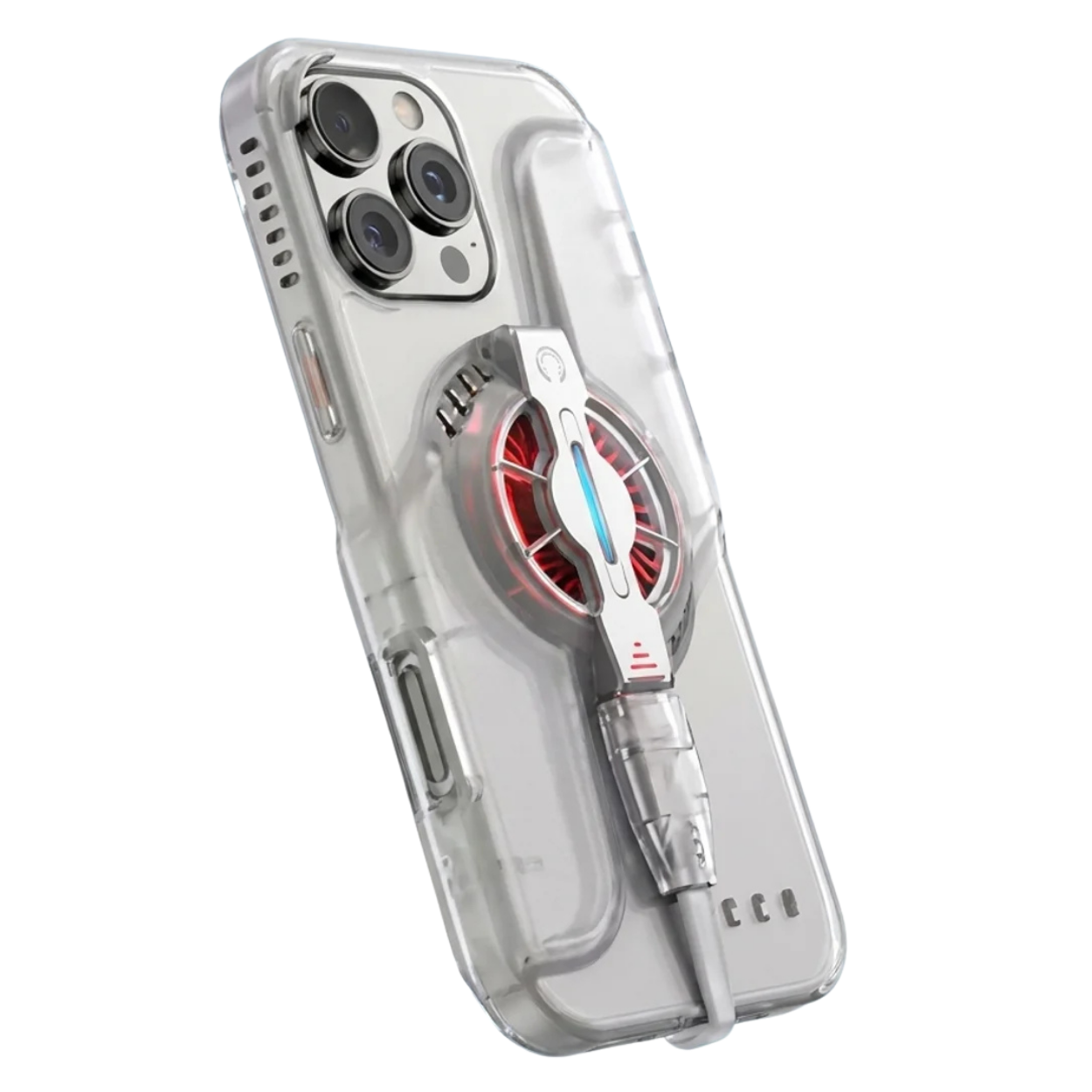 Coque de Protection avec Ventilateur Refroidisseur pour Smartphone
